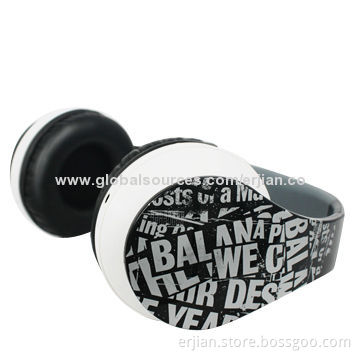 Hot selling earphone for iPod/iPhone/iPad, with FM and microSD card reader, Bluetooth optional